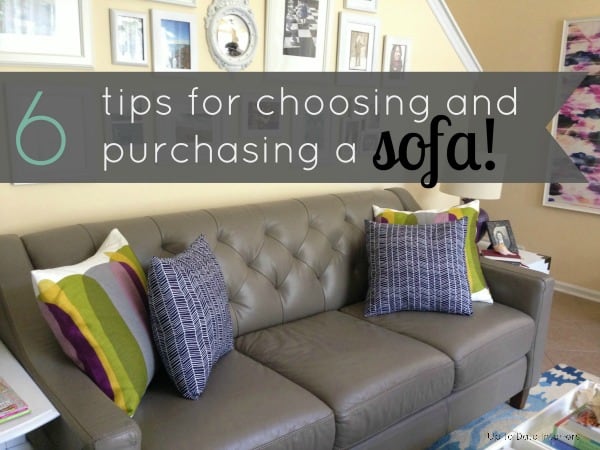 The right sofa for your family {revisited}