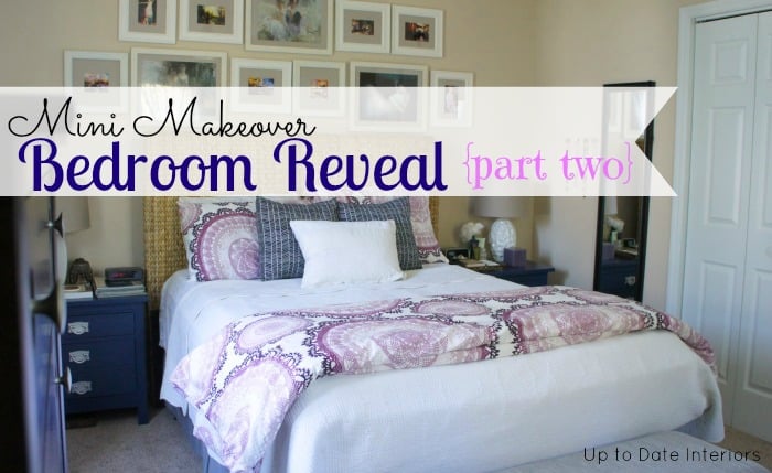 Mini-Makeover Bedroom Reveal {part 2}