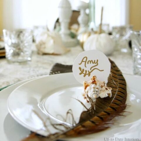 Image for Make Your Own Shell Place Card Holders for Beautiful Table Decor