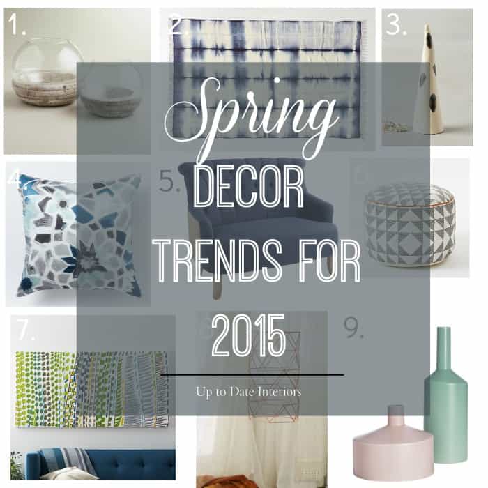 Spring Decor Trends 2015