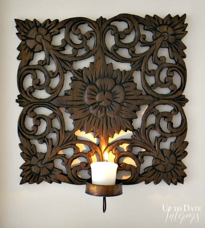 World Market Inspired Candle Sconce