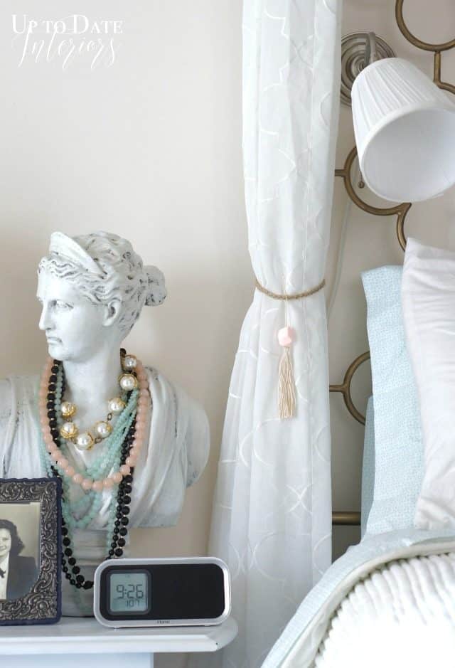 DIY curtain tie backs inspired by Anthro