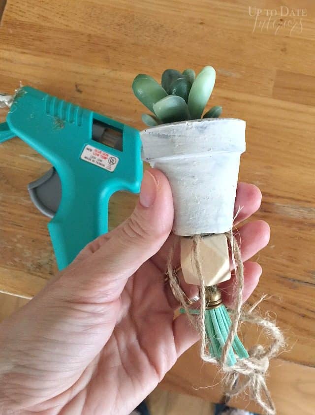 hot-glue-plant-to-hanger