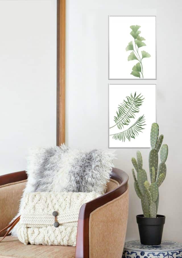 Botanical Prints Styled