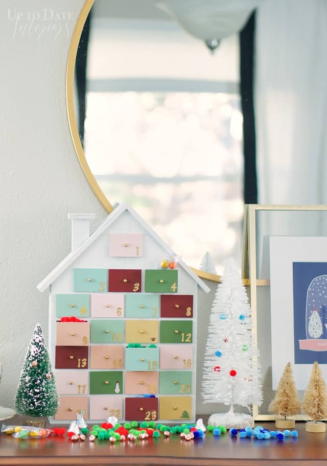 A Modern DIY Advent Calendar for Those Who Love Color