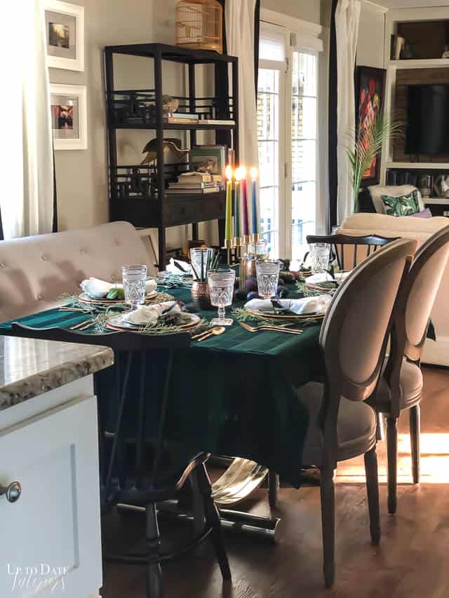 Modern Easter Tablescape With Moody Colors 4