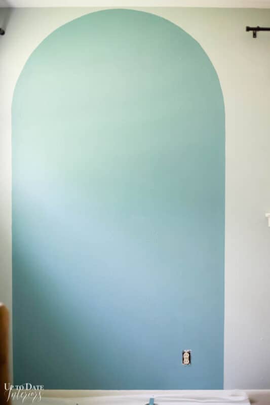 How to Paint an Arch Accent Wall Quickly