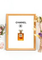 10 Original Free Printable Chanel Wall Art